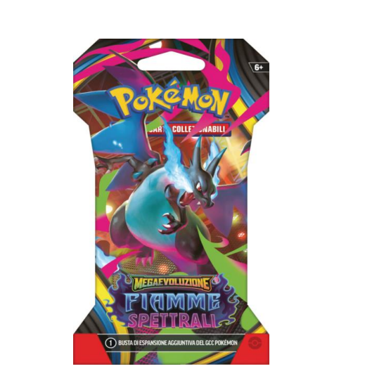 Fiamme Spettrali busta 10 carte in Paper Sleeve (ITA)