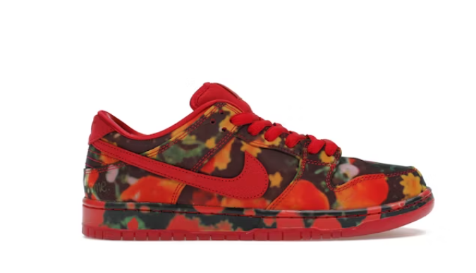 SB Dunk Low Il mago di Oz Campo di papaveri