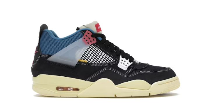 Jordan 4 Retro Union Washed Black