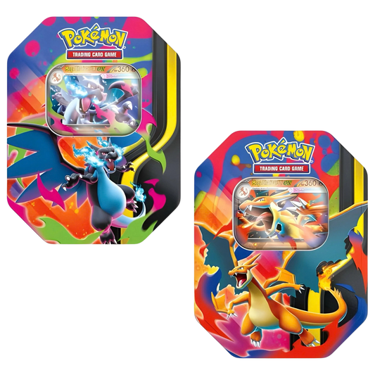 Ascesa Eroica - Bundle TIN Mega Charizard X-ex e Mega Charizard Y-ex (ITA)