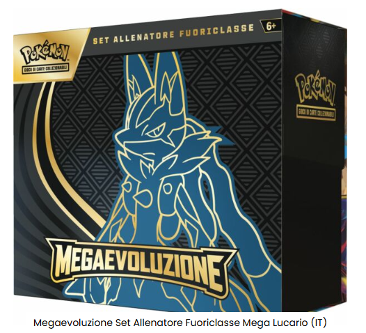 MEGAEVOLUZIONI - Set Allenatore Fuoriclasse Lucario (ITA)