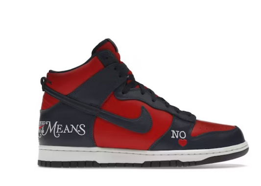 SB Dunk High Supreme By Any Means blu