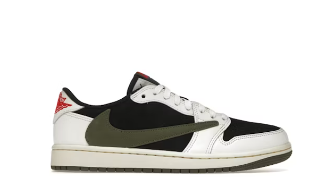 Jordan 1 Retro Low OG SP Travis Scott Olive (donna)