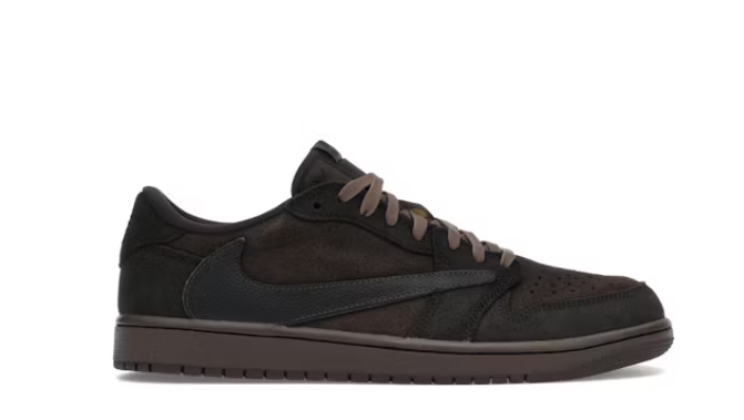 Jordan 1 Retro Low OG SP Travis Scott Velvet Brown
