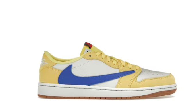 Jordan 1 Retro Low OG SP Travis Scott Yellow Canary (Donna)