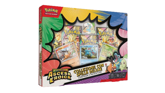 Mega Evolution Heroic Ascent Deluxe Pin Collection (ITA) 