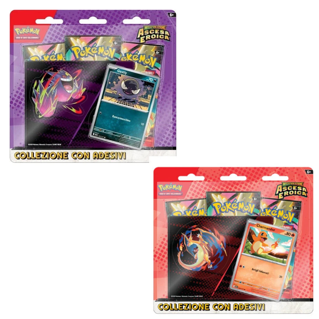 Collezione con Adesivi Ascesa Eroica ( ITA )